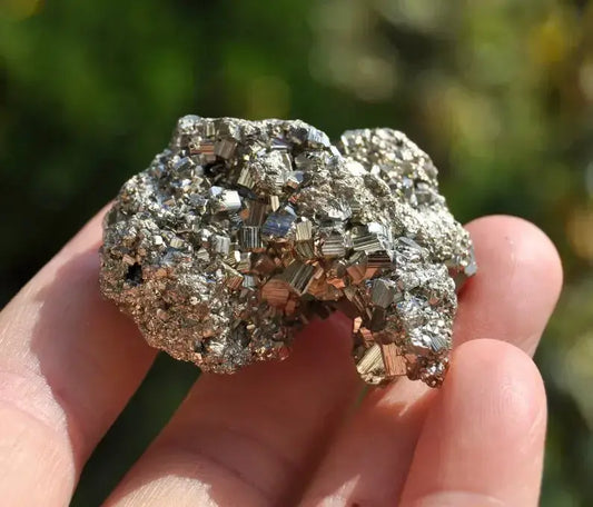 Energized Raw Pyrite Stone (100% Pure Crystals with lab tested certification)